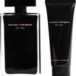 Narciso rodriguez for her edt 100 ml + narciso for her body lotion set