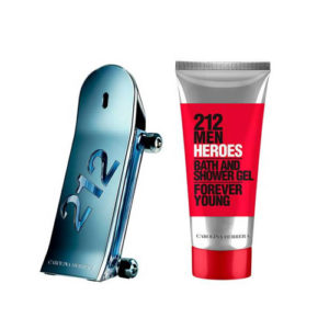 Carolina Herrera – 212 Heroes 2PCS EDT For Men 90ML + Shower Gel 100ML
